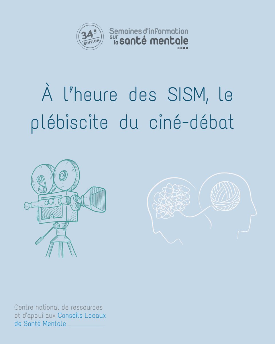 Ressources_CLSM's tweet image. [#SISM]
🎬Cette année, à l&apos;instar des éditions précédentes, le format du &quot;ciné-débat&quot; a été plébiscité à l&apos;occasion des SISM. Ce format semble à même de toucher le grand public - l&apos;objectif cardinal des SISM - avec un vaste horizon des possibles. 👇

ressources-clsm.org/a-lheure-des-s…