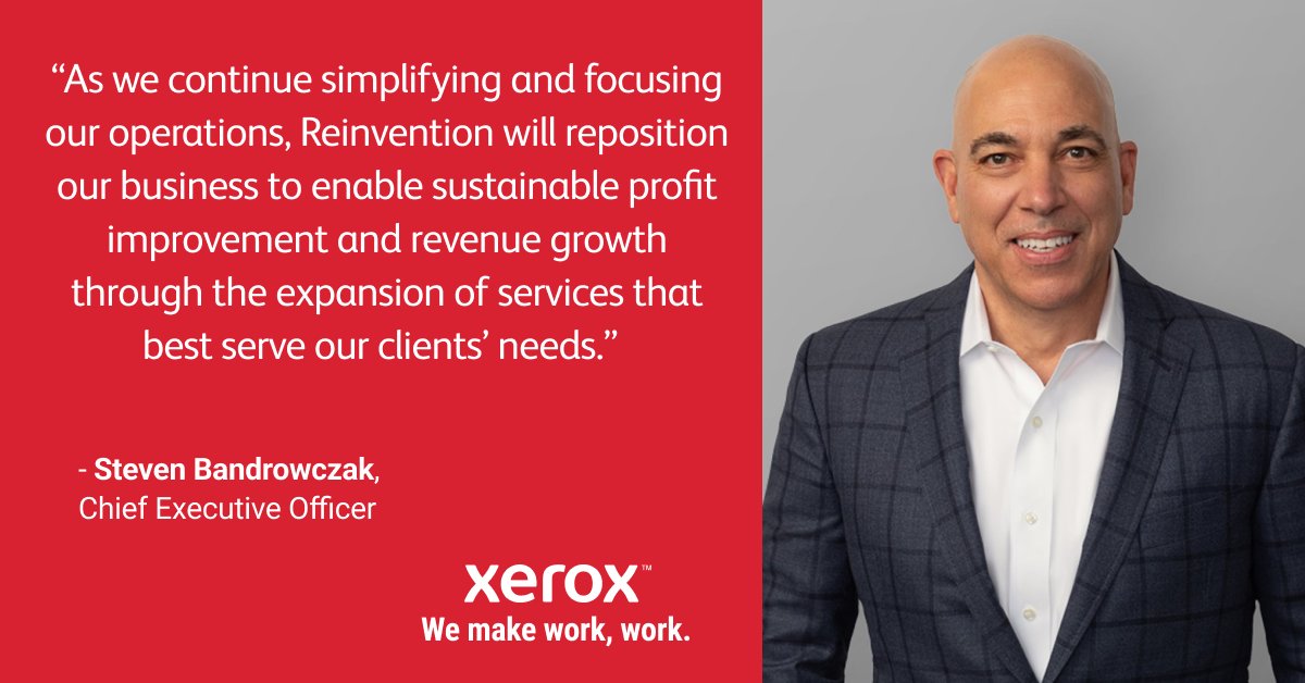 In announcing our Q3 results, Xerox CEO Steve Bandrowczak highlighted an execution of strategic priorities that resulted in a growth in adjusted profit, EPS and free cash flow, all amid a challenging macro backdrop. Read the full release: xerox.bz/3QvE4xo