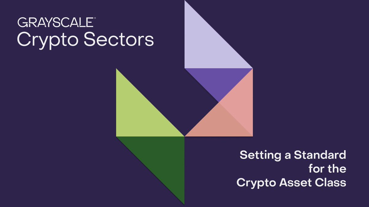 The digital asset universe is ever-expanding. Grayscale Crypto Sectors is a  new framework designed to set the standard for organizing the crypto asset  class. (1/11)