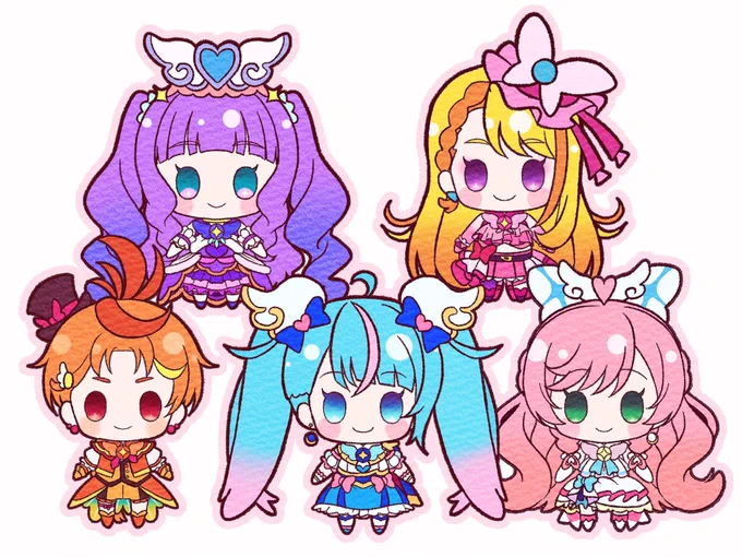 ぬいぐるみ風ひろプリ集合! 
