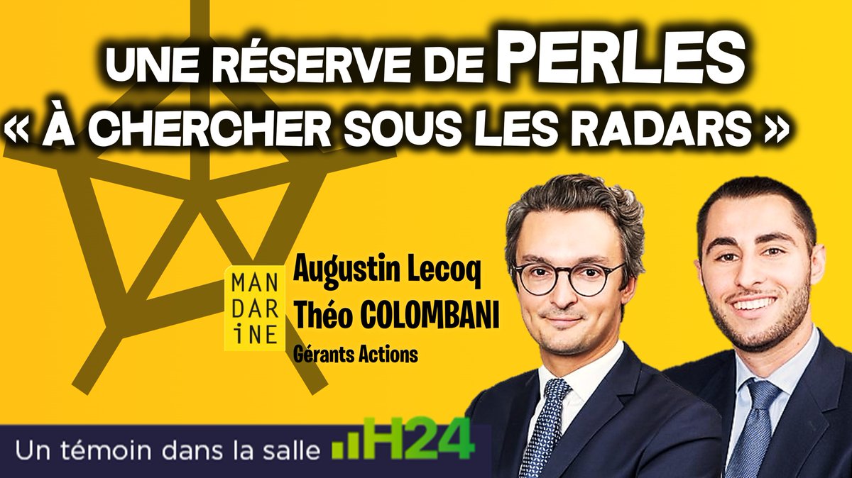 La moitié des sociétés cotées ne représentent que 1% à 2% des bourses mondiales… ET elles surperforment !👏
<a href="/MandarineGest/">Mandarine Gestion</a> 
h24finance.com/news-17510.html