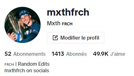 mxthfrch's tweet photo. [UPDATE] Mes réseaux 2 ou 3 mois plus tard ! 🎥

+ de 2 000 abonnés sur la chaîne YouTube 
+ de 1M300k vues
+ 28 derniers jours excellents

+ 1K4 abos TikTok
+ 50k j'aimes

MERCI ! ❤️ https://t.co/Y9wa3UCKBK