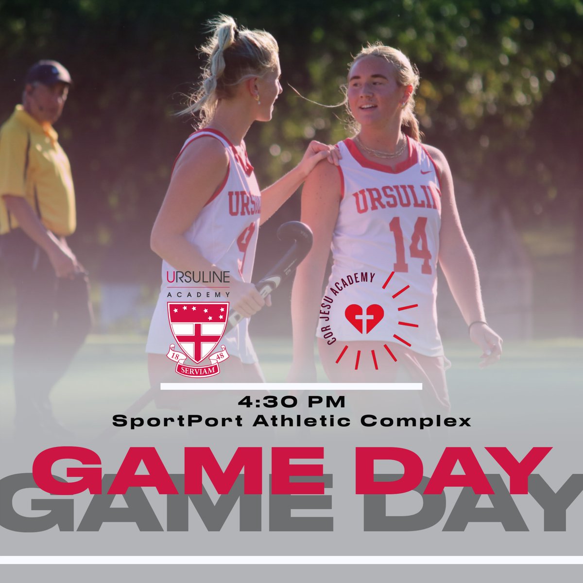 Ursuline Athletics (@uastl_athletics) on Twitter photo Have you heard? It's Game Day! The Bears will take on the Chargers in the Elite Eight Round of the State Field Hockey Tournament. The game will be played at SportPort Athletic Complex at 4:30 pm. 🐻🏑
#thisisgood
#ursulineathletics
<a href="/girls_indep_sch/">Girls Independent Schools League</a> Have you heard? It's Game Day! The Bears will take on the Chargers in the Elite Eight Round of the State Field Hockey Tournament. The game will be played at SportPort Athletic Complex at 4:30 pm. 🐻🏑
#thisisgood
#ursulineathletics
<a href="/girls_indep_sch/">Girls Independent Schools League</a>