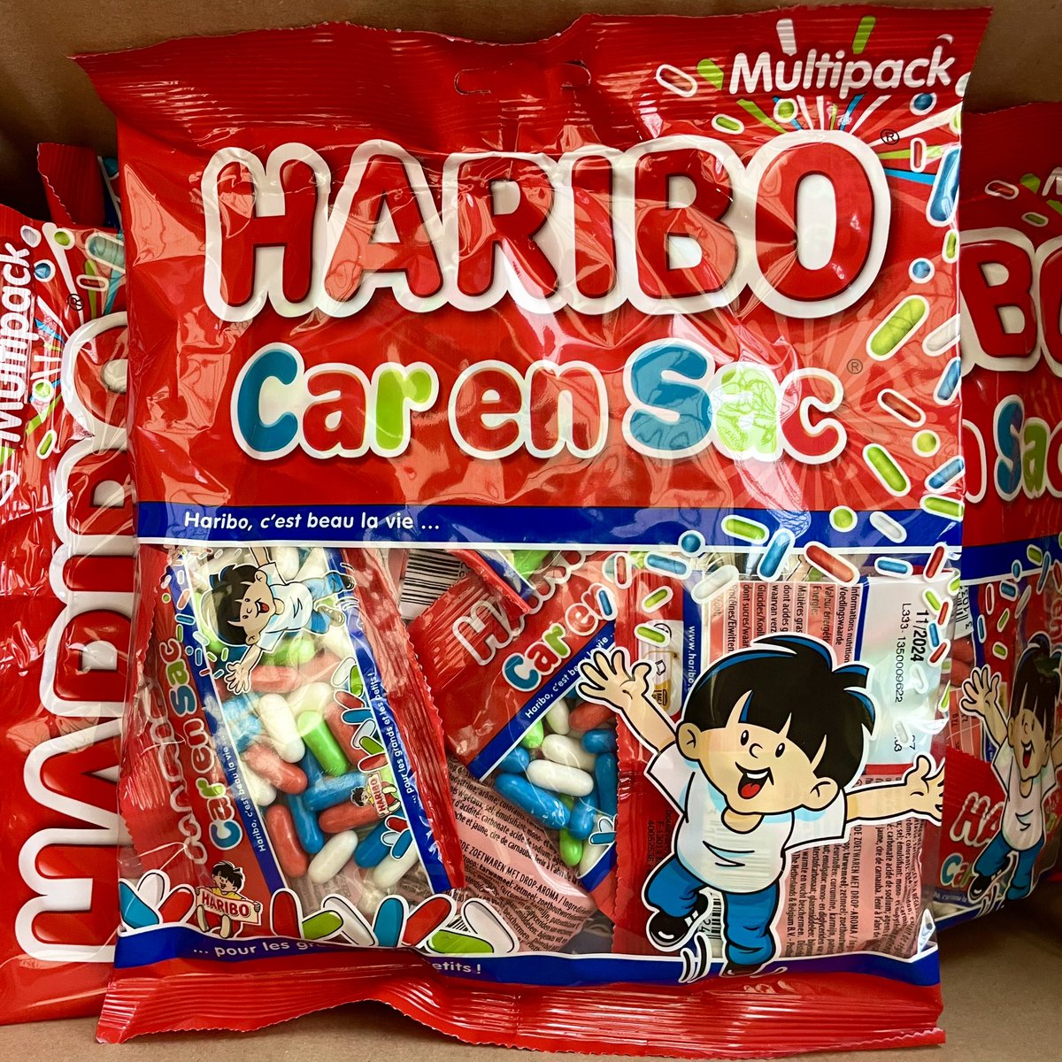 POPPINCANDYOFCL's tweet photo. WE’VE HAD A HUUUUGGGEEE RANGE OF NEW HARIBO SWEETS COME IN! 
😱🐻 keep an eye out for some of these cool flavours on our website this week! 👀 #harbio #sweets #candy https://t.co/7OoCTOGnop