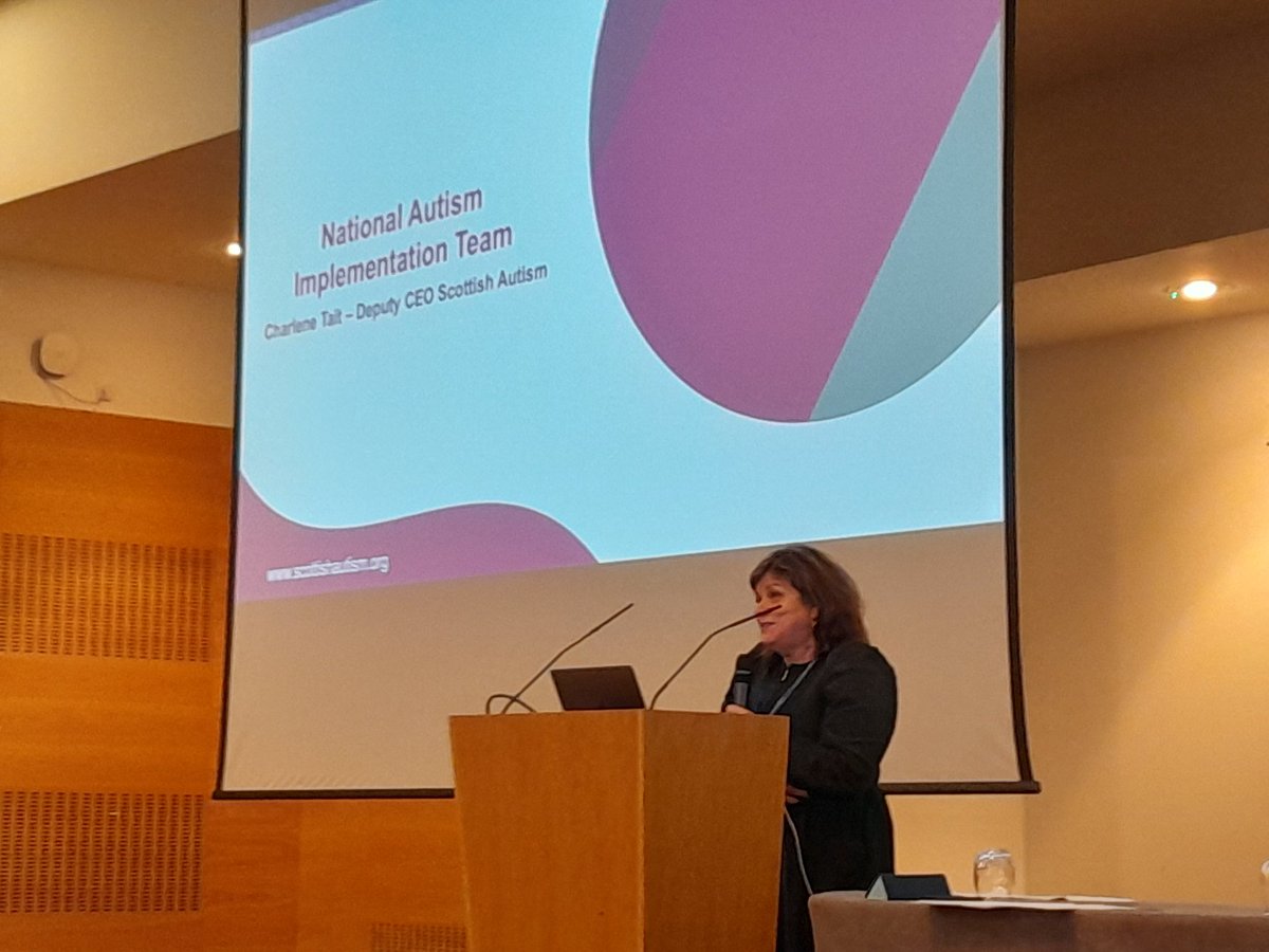 JosephJLong's tweet photo. Great to hear @CharleneTait_SA talk about situated learning, knowledge exchange and communities of practice at @AffirmingScot- the ideas  that brought me into @scottishautism and have been core to our work together for a decade now thanks to Charlene. https://t.co/noG8OkygmC
