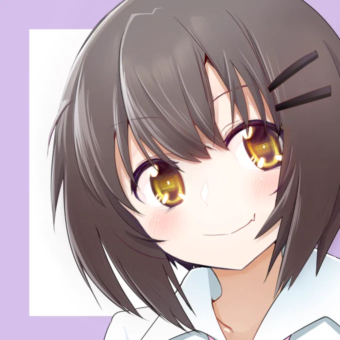 今日は顔しか描きたくないよ……⇒顔だけ描いた呉キリカ