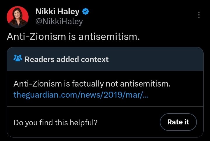 another community notes w

i wonder if they'll delete this like the disappearing notes on the official Isreal account