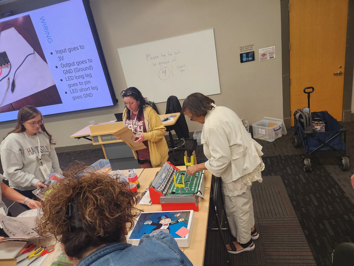 Gina McCarley (@expectingtowin) on Twitter photo Teachers at CS Workshop/Conference using Microbits to make Operation style games. #CSFall2023 <a href="/aplusala/">A+ Edu Partnership</a> @apluscr Teachers at CS Workshop/Conference using Microbits to make Operation style games. #CSFall2023 <a href="/aplusala/">A+ Edu Partnership</a> @apluscr