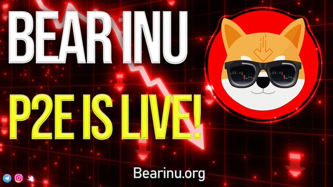 BearrInu's tweet photo. Get ready to embark on an epic gaming adventure with Bear Inu! 🎮 

Our P2E experience is here, and it's time to unleash your inner bear and earn big! 

Check it out now and start winning!
🐻https://t.co/ZmRGLRaSzW 
🐻https://t.co/6DiRgmW8as 

#Crypto #BearMarket https://t.co/KZDY1LN3kF