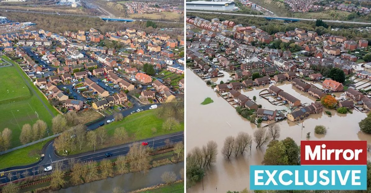 Before and after photos reveal how Storm Babet drowned village in floodwater mirror.co.uk/news/uk-news/s…
