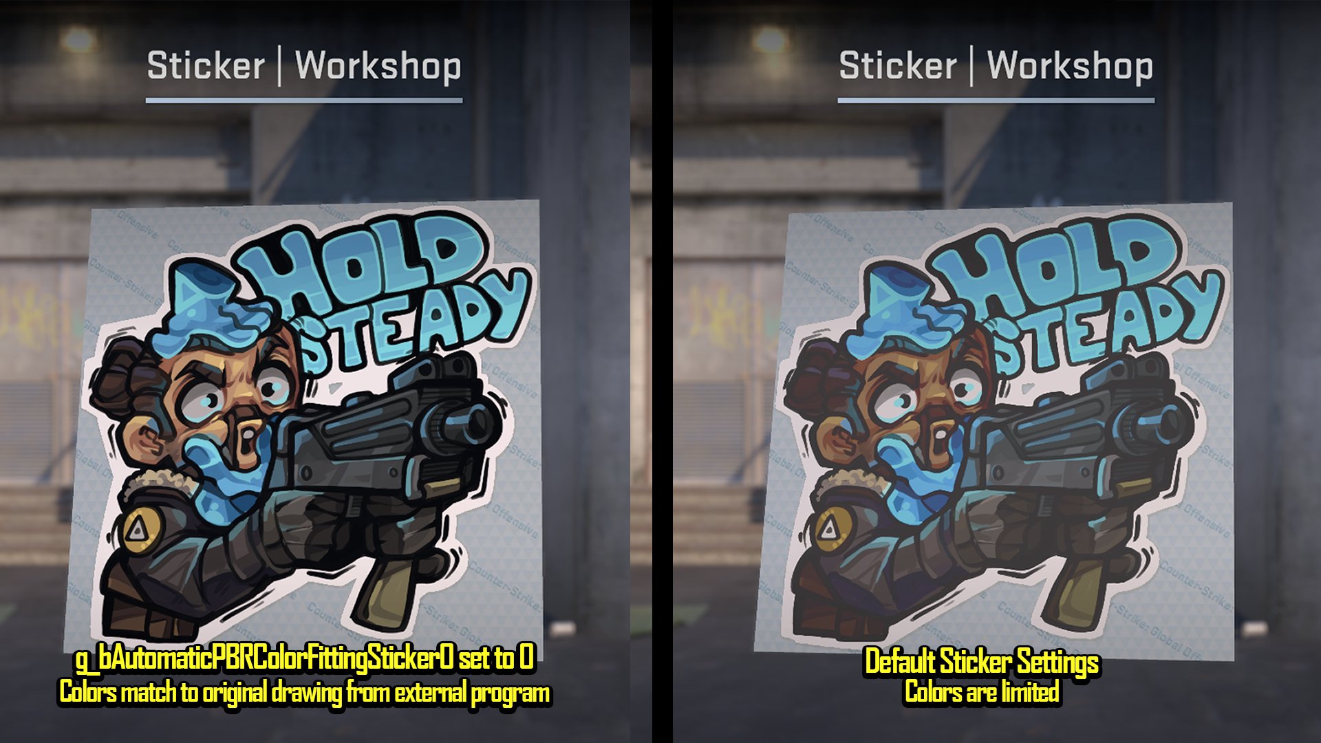 CS2 Workshop Sticker Guide