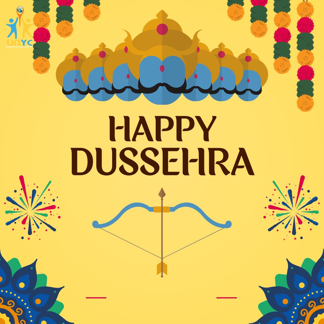 unyclpu's tweet image. Dussehra is a joyous and vibrant festival that brings people together to celebrate the triumph of good and the eradication of evil. Here's team uncyc Wishing you a Happy Dussehra.
#unyc #UnitedNations #Dussehra2023 #DussehraCelebrations #Dussehrawishes #Dussehrafestival #lpu