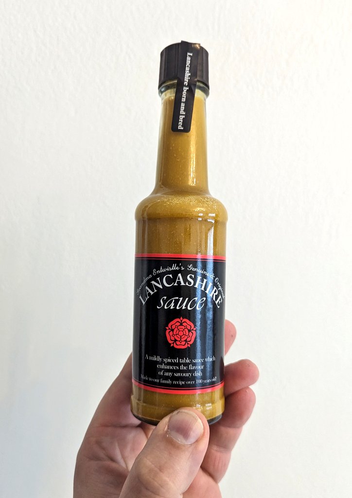 Lancashire Sauce has landed! 

This fabulous table sauce makes almost any meal better. Toss some onto cheese on toast, though a broth or add it to most if not all egg dishes! 

#lancashiresauce #tablesauce #sauce #local #clitheroe #ribblevalley