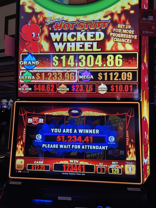 So this happened last night! 🎰 Paying off my Invisalign&rsquo;s with the money! 😁 #LasVegas #WickedWheel #hotstuff<a href="/tag/lasvegas"class="tags"><span>#lasvegas</span></a><a href="/tag/winner"class="tags"><span>#winner</span></a><a href="/tag/soexcited"class="tags"><span>#soexcited</span></a><a href="/tag/casino"class="tags"><span>#casino</span></a><a href="/tag/hotstuff"class="tags"><span>#hotstuff</span></a>
