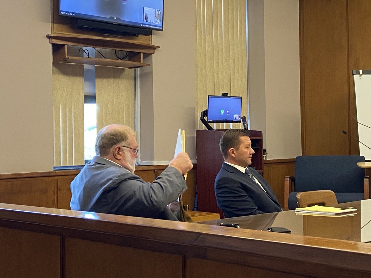 Former state representative Bob Young is in Barberton court this morning, scheduled for a bench trial on domestic violence and assault charges involving two of his relatives. It’s one of the first times I’ve been in municipal court with two TV camera operators.