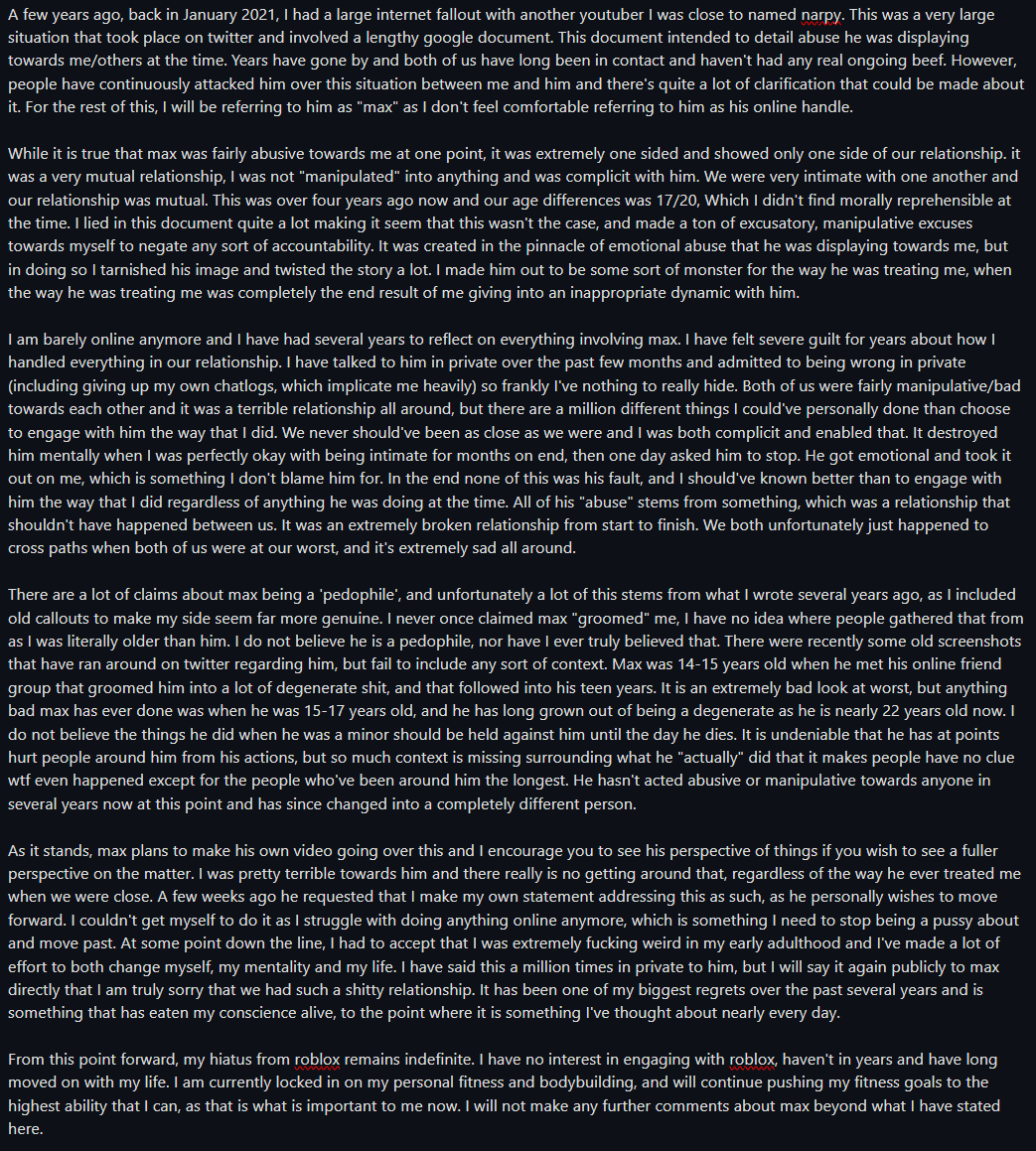 my current thoughts on narpy