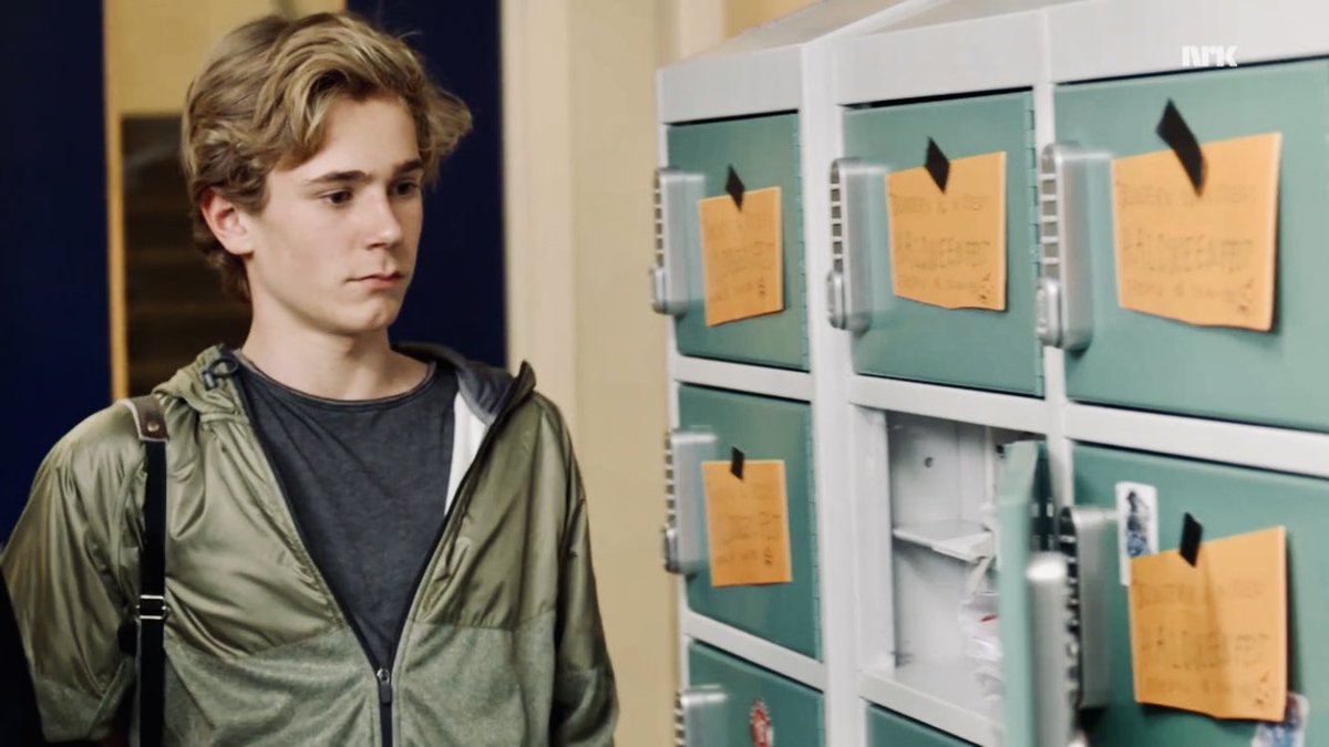 hereforlorde's tweet image. The power Even opening Isak’s locker holds
