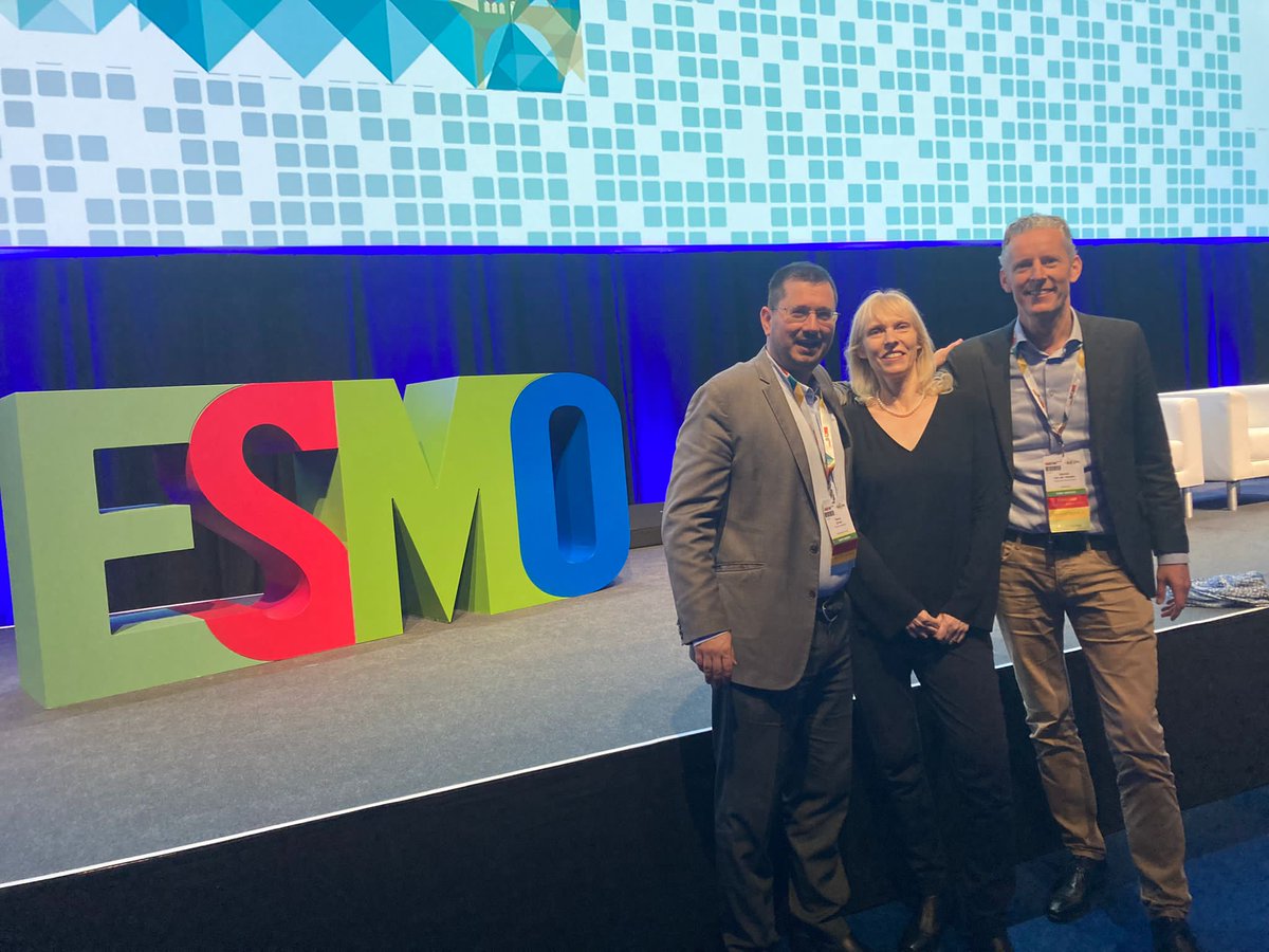 Dear friends, #ESMO23 has been truly amazing, inspiring & most of all bringing better treatments to patients. Closing off was the amazing Greek wolverine, chief question officer @PGrivasMDPhD and chair of the best ESMO ever @Silke_Gillessen !! @DrChoueiri @nachoduranm