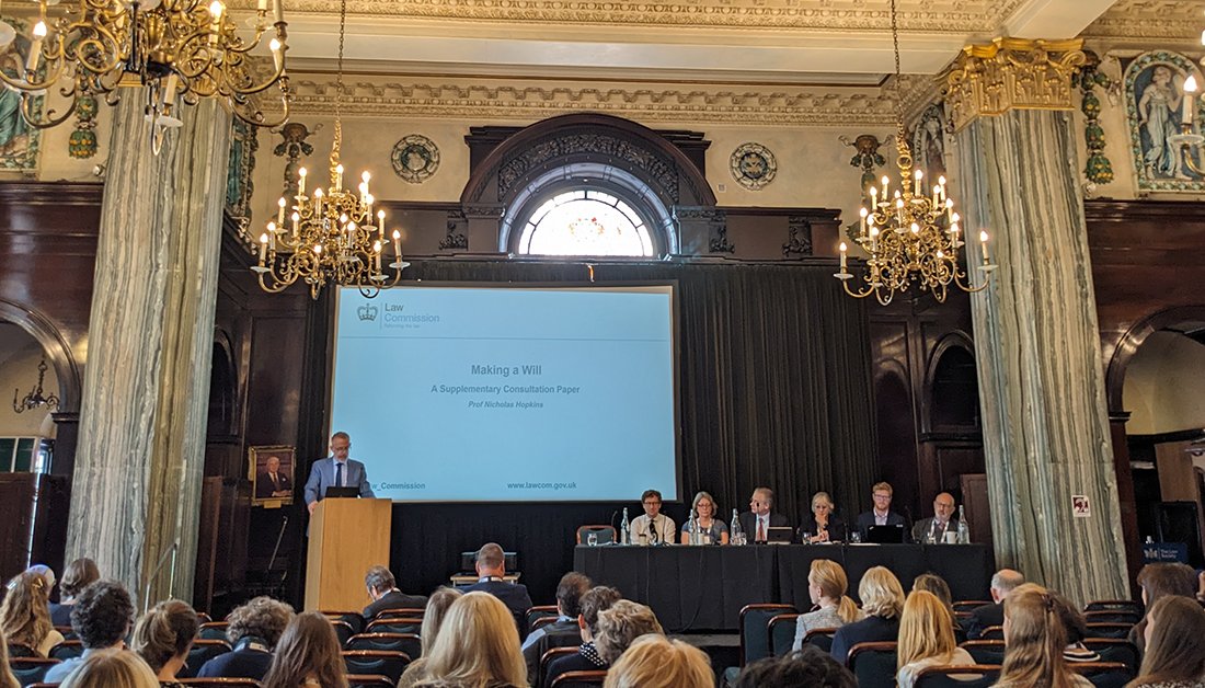 On Oct 17, James Stebbings, ILM Chair, joined Law Commissioner Prof. Nicholas Hopkins and experts at the 'Modernising Wills Forum' by @STEPSociety & @Farrer_Co Discussions on wills reform, revocation, and global perspectives: legacymanagement.org.uk/forum-modernis… #WillsReform #LegalReforms
