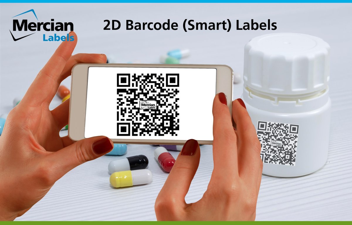 MercianLabels's tweet image. The future of #retail labels &amp;amp; #packaging is here with next generation 2D barcodes; and they will revolutionise retail as we know it.
QR code based 2D barcodes or ‘#SmartLabels’ provide the ability to better inform, engage &amp;amp; delight your customers and even reduce packaging costs