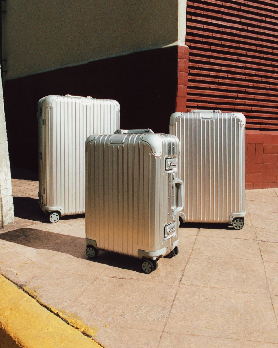 Timeless elegance, crafted for limitless travels — the RIMOWA