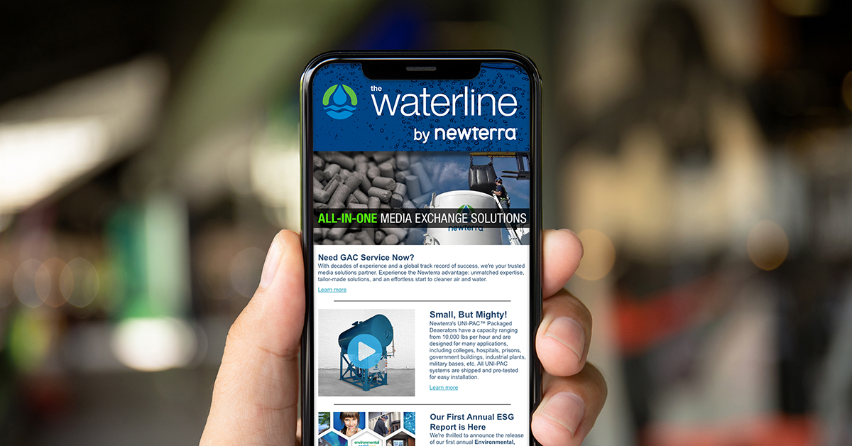 newterrawater's tweet photo. This month's issue of The Waterline by Newterra is out. Read about the latest company-wide news &amp; updates, upcoming events, new product &amp; technology features, and informative monthly articles. As always, there is something for everyone.

https://t.co/sovfl5FHEQ https://t.co/Nh53NCQOBl