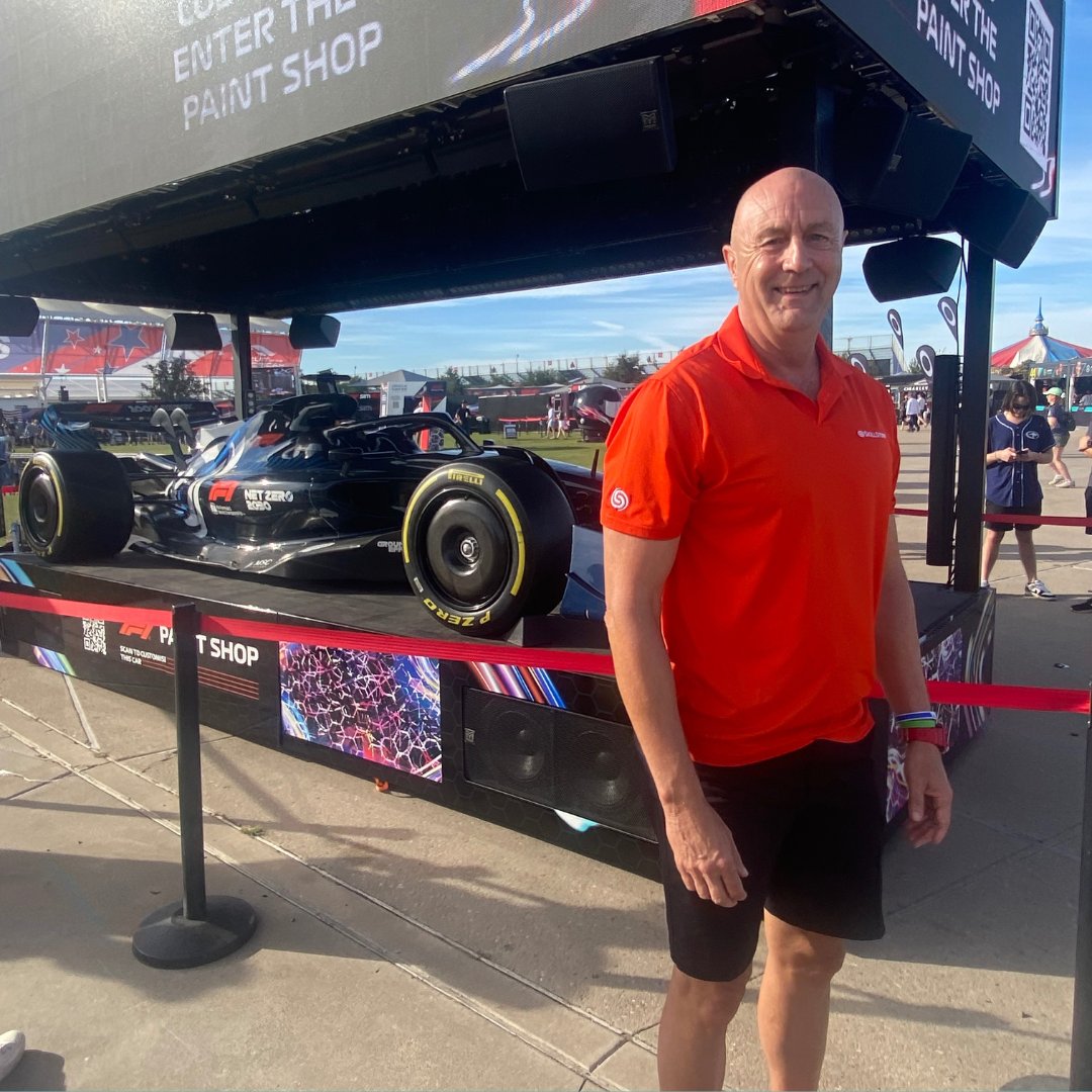 SkillStorm's tweet photo. John Tansill was at the Formula 1 races in Austin, TX this weekend. SkillStorm was invited by our awesome training partners at AWS re/Start. While in Texas John had meetings at both Randolph Air Force Base in San Antonio and Fort Cavazos (Fort Hood) in Killeen.
#WheresJohn https://t.co/sG2sd5fyDq