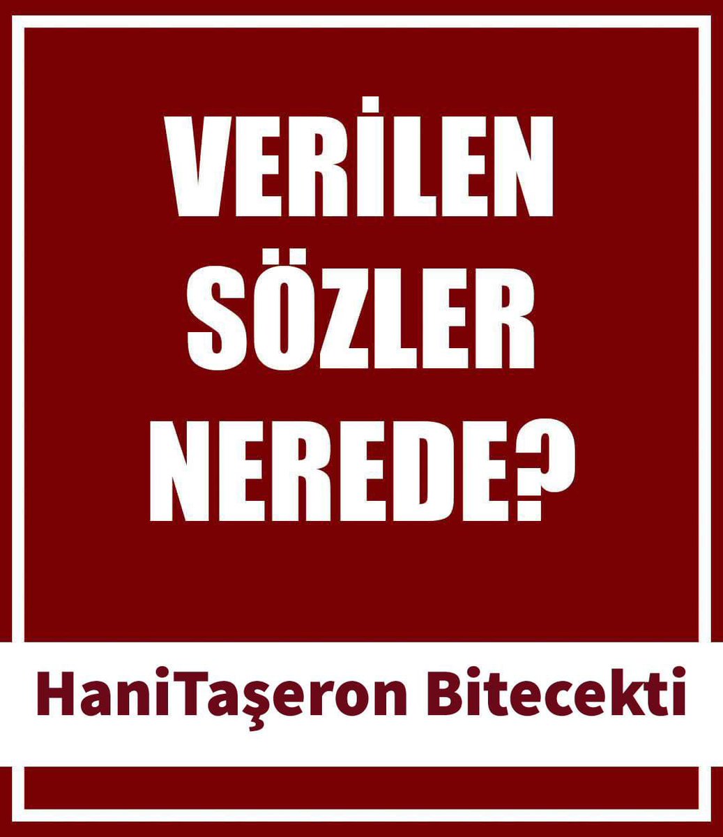 <a href="/AKPartiG_Antep/">AK Parti Gaziantep</a> <a href="/ugurrsahan/">Uğur Şahan</a> <a href="/SemihOner/">Semih Öner</a> TAŞERON 

Yüz binlerce Taşeron ailesine vermiş olduğunuz sözü tutun depremden dolayı yetiştiremedik demişti Sn <a href="/vedatbilgn/">Vedat Bilgin</a> <a href="/akbasogluemin/">Av. M.Emin AKBAŞOĞLU 🇹🇷</a> şimdi neyi bekliyoruz bizlere onlarca sözünüz var 

<a href="/isikhanvedat/">Prof. Dr. Vedat Işıkhan</a> <a href="/Akparti/">AK Parti</a> <a href="/akbasogluemin/">Av. M.Emin AKBAŞOĞLU 🇹🇷</a> <a href="/csgbakanligi/">T.C. Çalışma ve Sosyal Güvenlik Bakanlığı</a> <a href="/RTErdogan/">Recep Tayyip Erdoğan</a> <a href="/M_Levent_Bulbul/">Muhammed Levent BÜLBÜL</a> <a href="/BY/">Binali Yıldırım</a>
