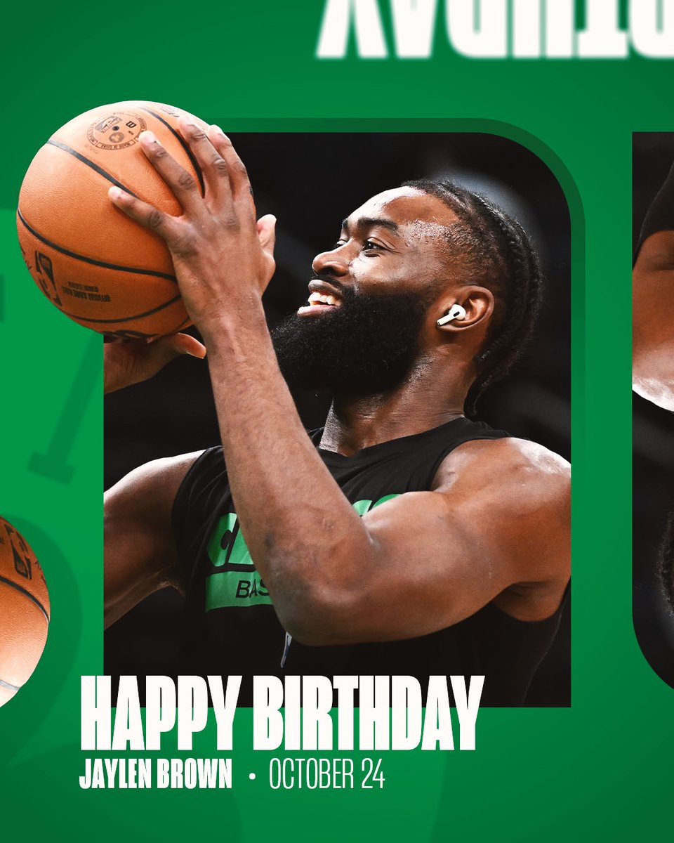 celtics's tweet photo. Happy birthday @FCHWPO ☘️🎂🎉 https://t.co/wAaWqOClSU