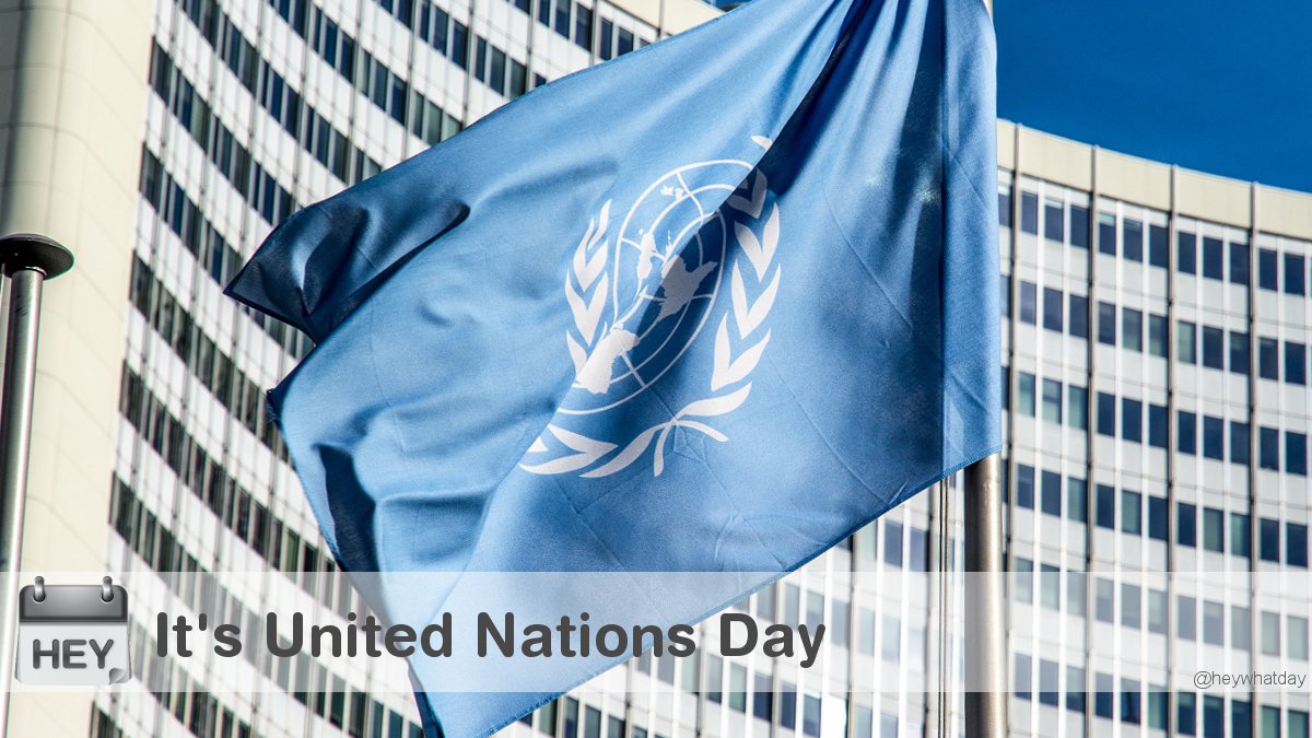 It's United Nations Day! 
#UNDay #UnitedNationsDay #UNDay2023