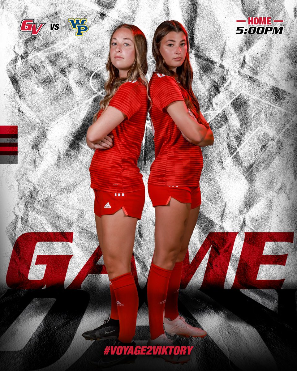W⚽| #GAMEDAY | <a href="/GVU_MSoccer/">Grand View Men’s Soccer</a>
🆚:  William Penn University
📍:  Des Moines, IA
⏰: 5:00 PM
📈: ow.ly/EyRM50PXfLw
🎥: ow.ly/xXsI50PXfLv
🎟️: ow.ly/gJ5r50PXfM3

#Voyage2Viktory