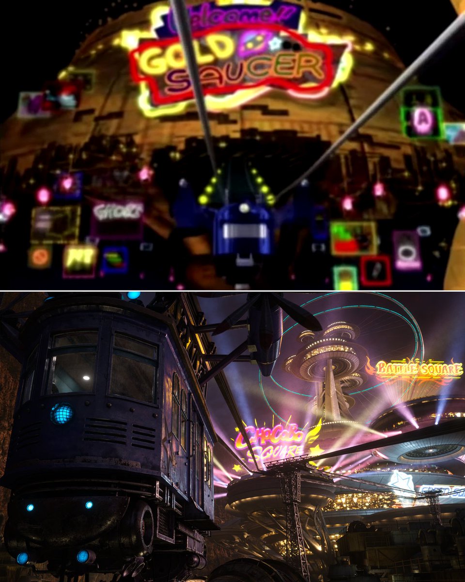 We can't wait for you to step foot in the Gold Saucer all over again. #FF7R