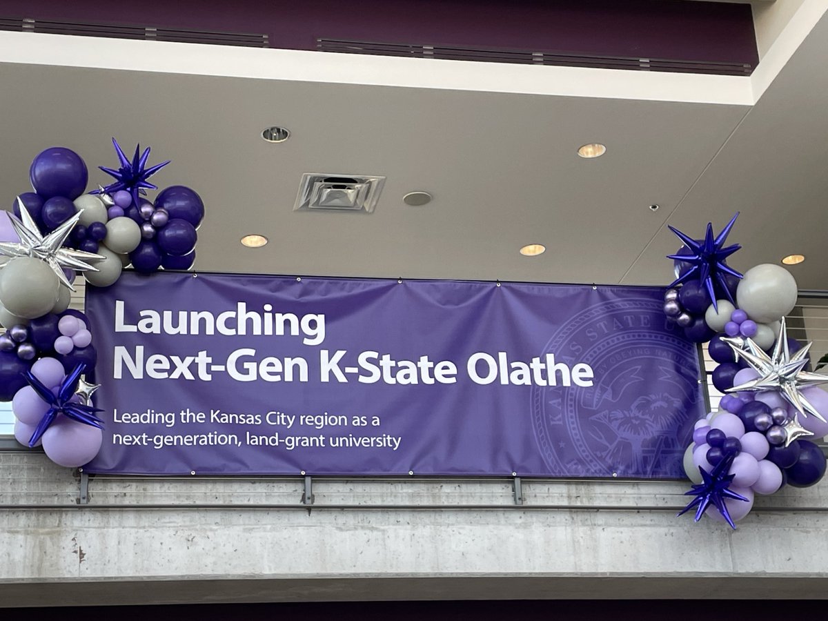 KStateOlathe's tweet photo. Next Gen | K-State Olathe
We’re thrilled to be here at #KStateOlathe for the launch of our strategic plan and announcement of two key initiatives and investments. Attendees are networking and gearing up to hear more!
#nextgenkstate #kstateforkansans https://t.co/yviZaUFsJt