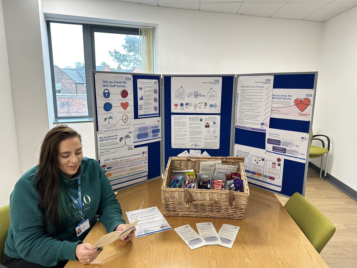 This afternoon the Staff Survey Roadshow is at Clifton House <a href="/LeedsandYorkPFT/">Leeds & York Partnership NHS Foundation Trust</a> #WeEachHaveAVoiceThatCounts