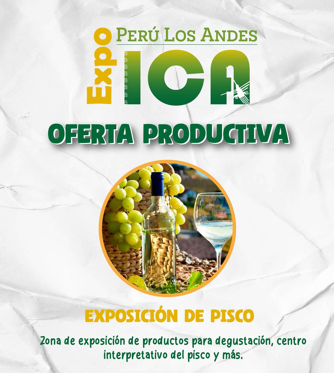 IcaGore's tweet photo. #ModoExpo | Ya falta poco para la inauguración de la Expo Perú Los Andes, #Ica2023. La plataforma comercial más esperada del año estará del 9 al 12 de noviembre en el estadio José Picasso Peratta. https://t.co/i37RLbo8lI