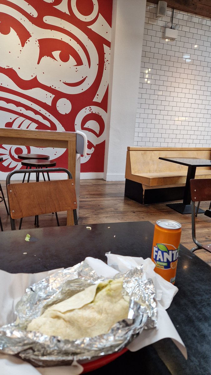 We are losing the run of ourselves again lads! €17.25 for a burrito &amp; fanta in <a href="/ToltecaIreland/">Tolteca</a> #ireland