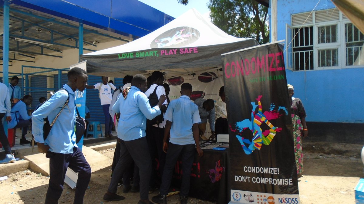 CONDOMIZE! South Sudan tweet media