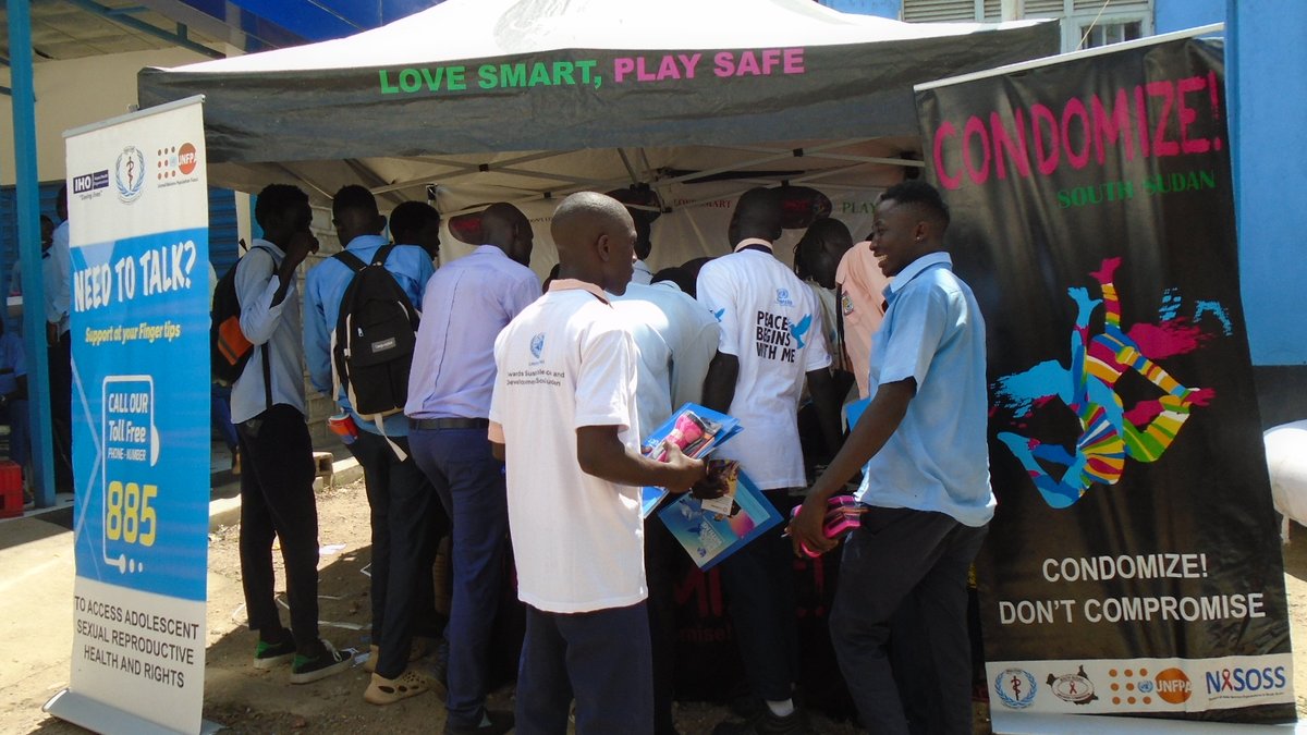 CONDOMIZE! South Sudan tweet media