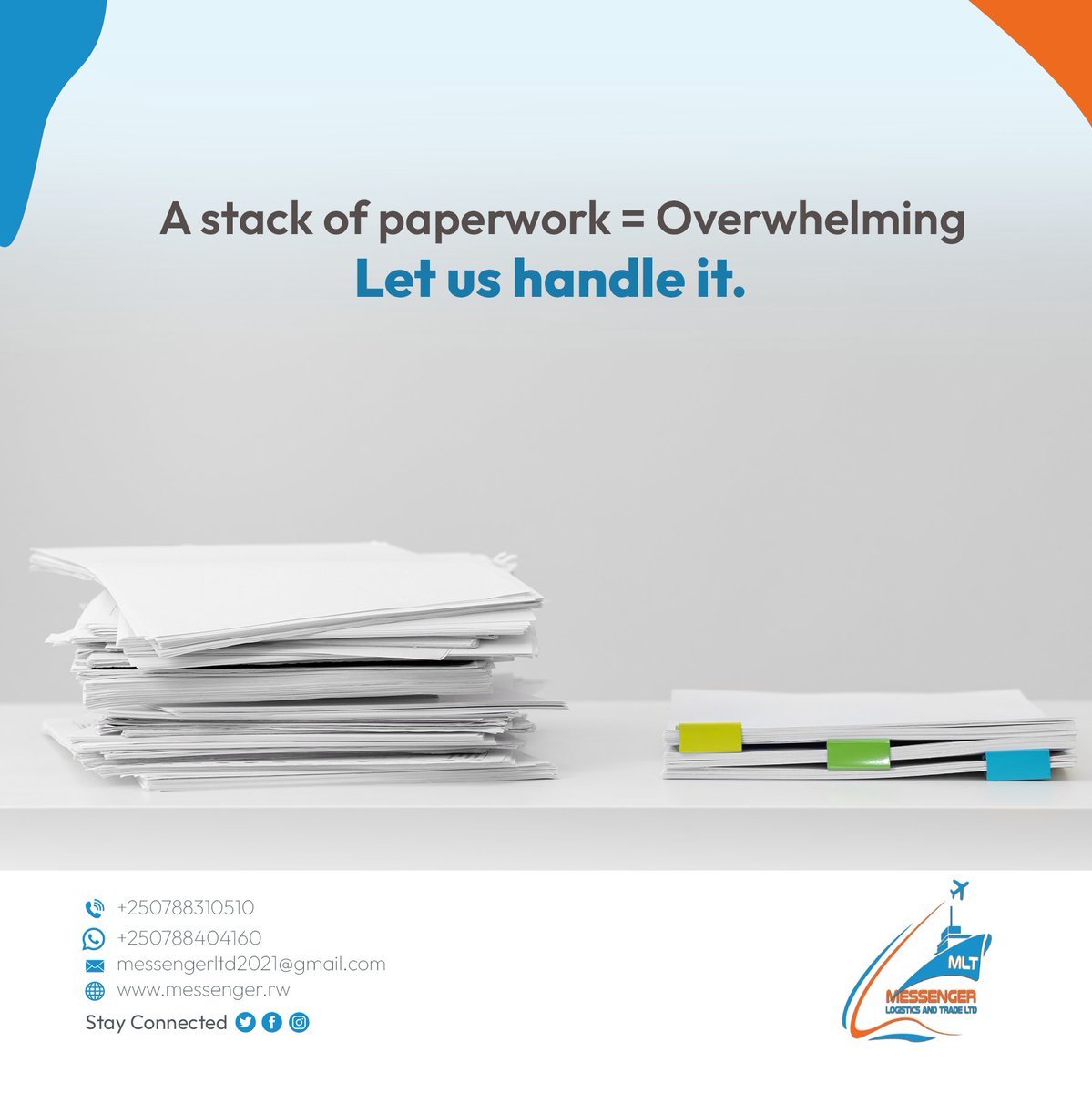 messengerltdrw's tweet photo. We provide all papers necessary for cargo clearance, all you have to do is approve and sign. 

Trust us with your logistics solutions. 

#messengerlogisticsandtrade
#logisticsoperations https://t.co/bOctZCaGvv