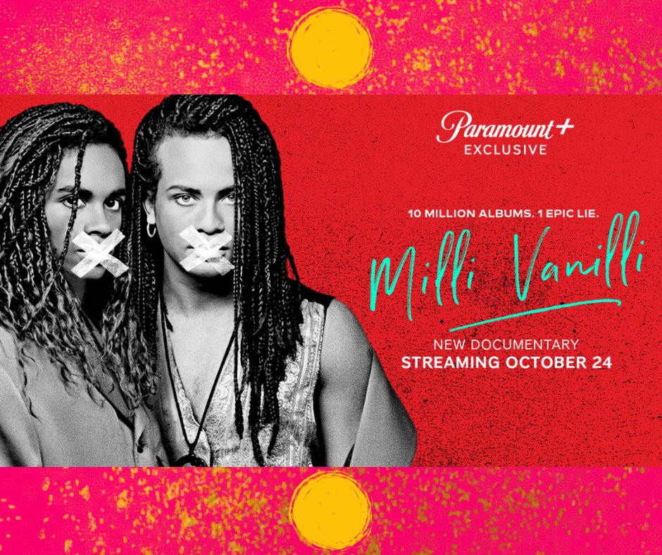 Milli Vanilli (@millivanilli) on Twitter photo Today is the day! The major motion picture documentary 'Milli Vanilli' featuring real singers <a href="/jodierocco/">jodierocco</a> <a href="/Linda_Rocco/">Linda Rocco</a> Brad Howell, John Davis, and others starts streaming today on @Paramountplus. Tune in! #MilliVanilliForever #millivanilli Today is the day! The major motion picture documentary 'Milli Vanilli' featuring real singers <a href="/jodierocco/">jodierocco</a> <a href="/Linda_Rocco/">Linda Rocco</a> Brad Howell, John Davis, and others starts streaming today on @Paramountplus. Tune in! #MilliVanilliForever #millivanilli