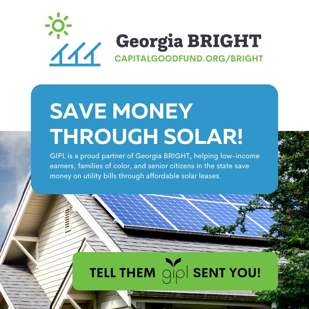 Georgia Interfaith Power and Light (@georgiaipl) on Twitter photo Solar shouldn't be expensive! It should actually save people money! That's why we're excited to be partnering with <a href="/cgfund/">Capital Good Fund</a> on The #GeorgiaBRIGHT program bringing solar leases to Georgia households making less than $100,000/year. Learn more at capitalgoodfund.org/bright/ Solar shouldn't be expensive! It should actually save people money! That's why we're excited to be partnering with <a href="/cgfund/">Capital Good Fund</a> on The #GeorgiaBRIGHT program bringing solar leases to Georgia households making less than $100,000/year. Learn more at capitalgoodfund.org/bright/
