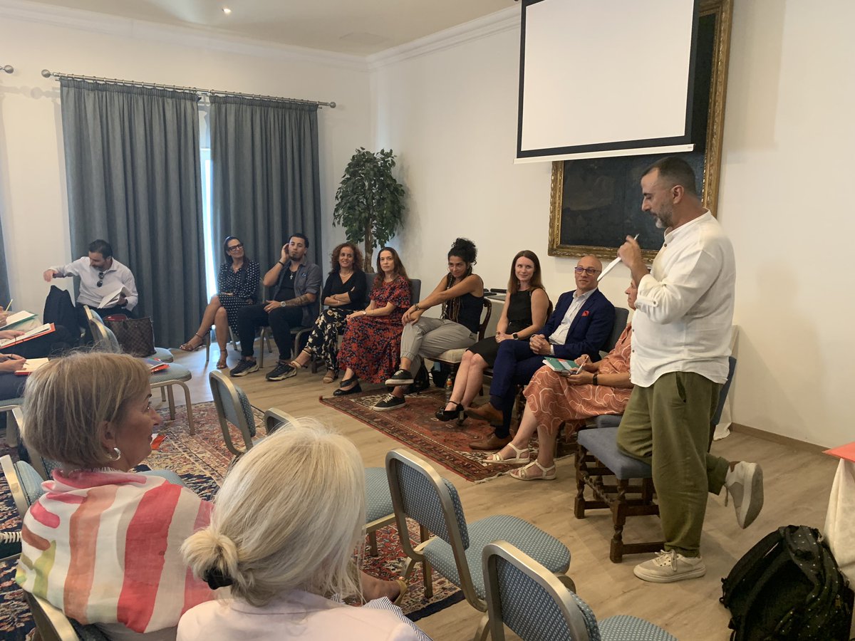 SiciIn's tweet photo. Interesting round table discussion moderated by Prof Andrew Azzopardi, University of Malta: ‘ Challenges in developing inclusive relationships and practices in schools’ #STESSIE #epos #education #inclusion https://t.co/rGZkrUiFg8