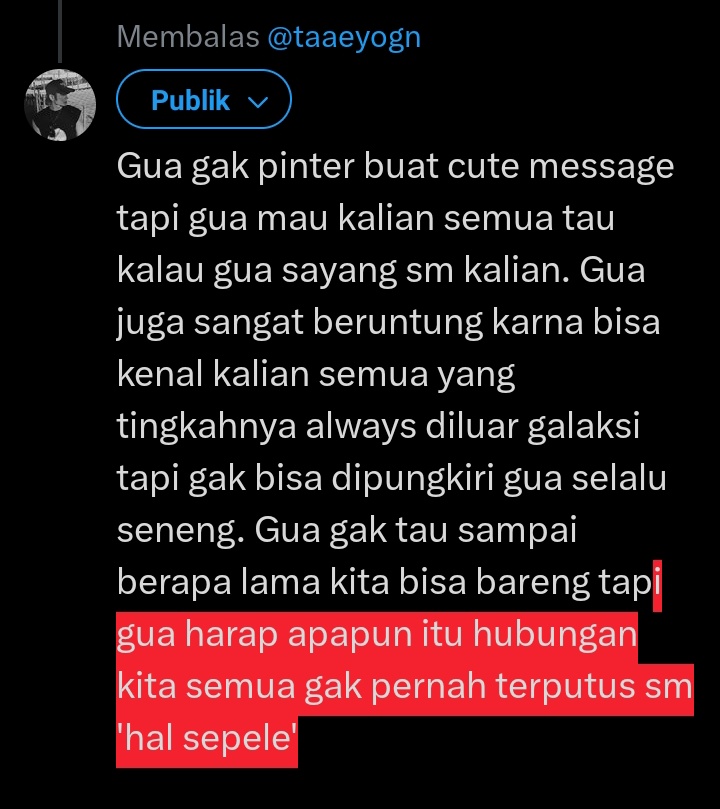 epspresso's tweet photo. 40. @taaeyogn @oshnby_ @aidenssii @Amourizt @cromulendz @stzuyuu @smirknoffx @epspresso @riddicullusz @ehjungwon. Jawabannya di pict https://t.co/jkTAusyPkp