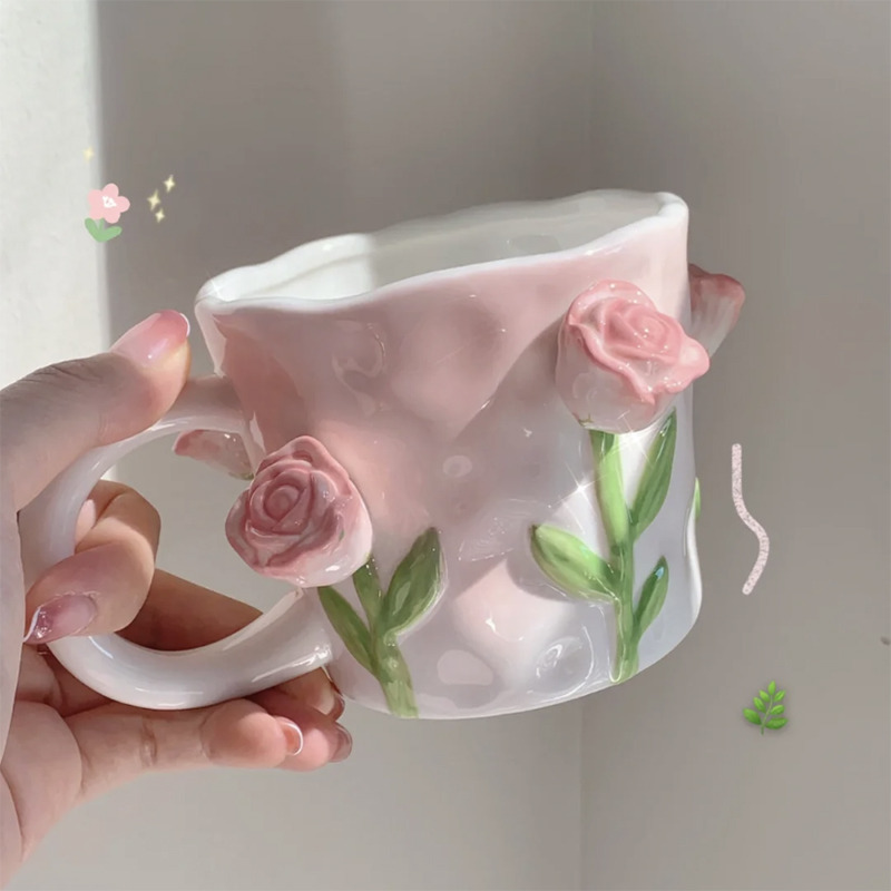 lavieestbelIe's tweet photo. Flower mugs 💐🩷 https://t.co/qGjMQoz1Qq