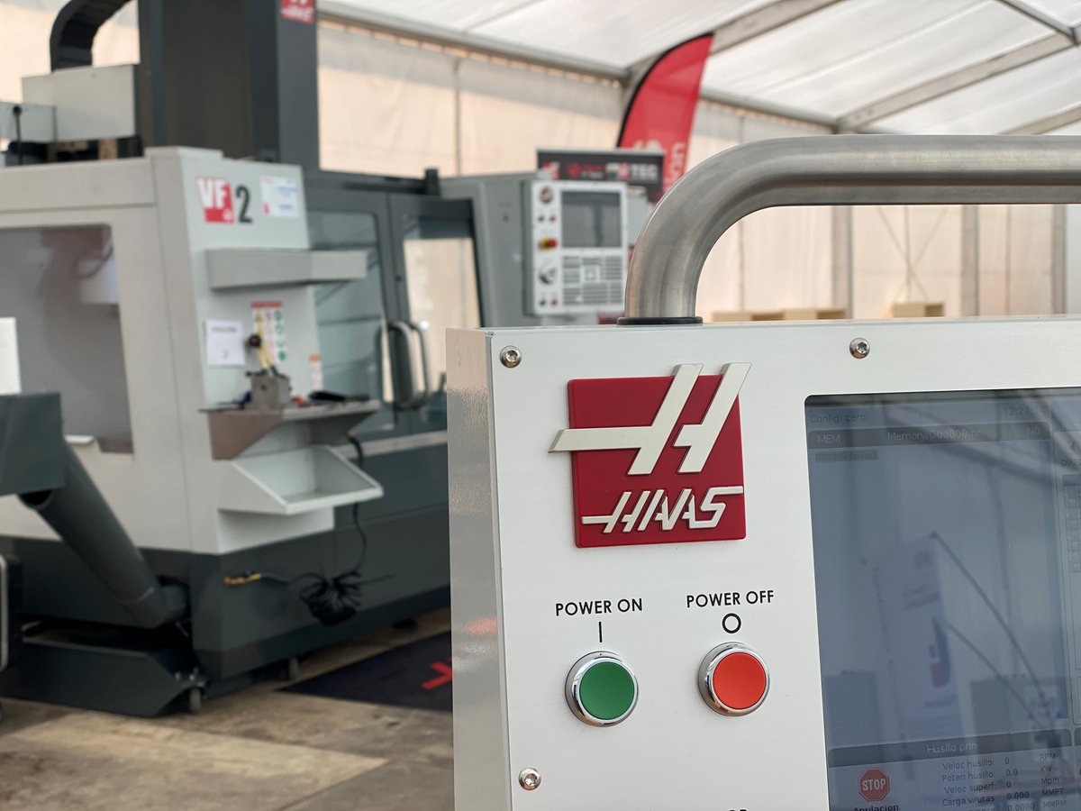 HaasSpain's tweet photo. ¡Todo a punto para la inauguración de las competiciones AndalucíaSkills 2023! // Everything's ready for the opening of the AndaluciaSkills 2023 competitions!
#haasautomation #cnc #machining #education #training #machinetools https://t.co/mUEWU241ew