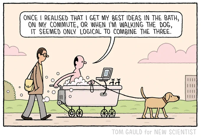 A recent cartoon for @newscientist