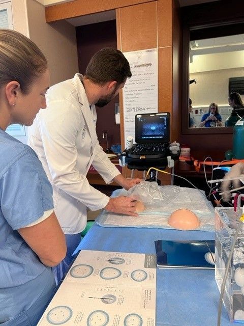 In a recent #MayoClinicFL #IRad Division inservice, clinical staff got a deeper understanding of different ablation equipment and how it is used. Dr. Charles Ritchie organized the training, which was enjoyed by residents and technologists.