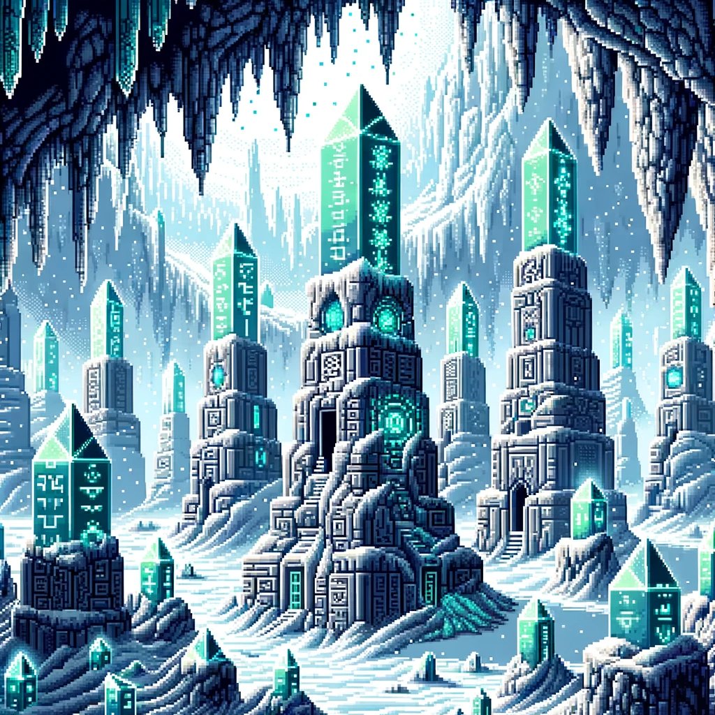 CryoNest's tweet photo. Day 58: I began exploring the monuments and temples of Thulean.The inscriptions appear to contain stories of star travel and knowledge that defy human understanding.

Join: https://t.co/LjBuLwjIkA 

💬💙🔀

#CryoNest #NFT #NFTart #nftcommunity #freemint #Bitcoin https://t.co/AGZJdrq6a2