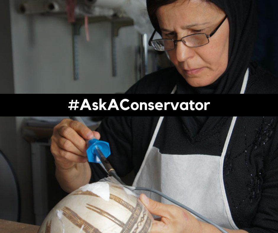 Our favourite day of the year, #AskAConservator Day, takes place next Friday!  🙌

Conservators around the world will be answering questions about their work on 3 November.

Here's how you can participate⬇️