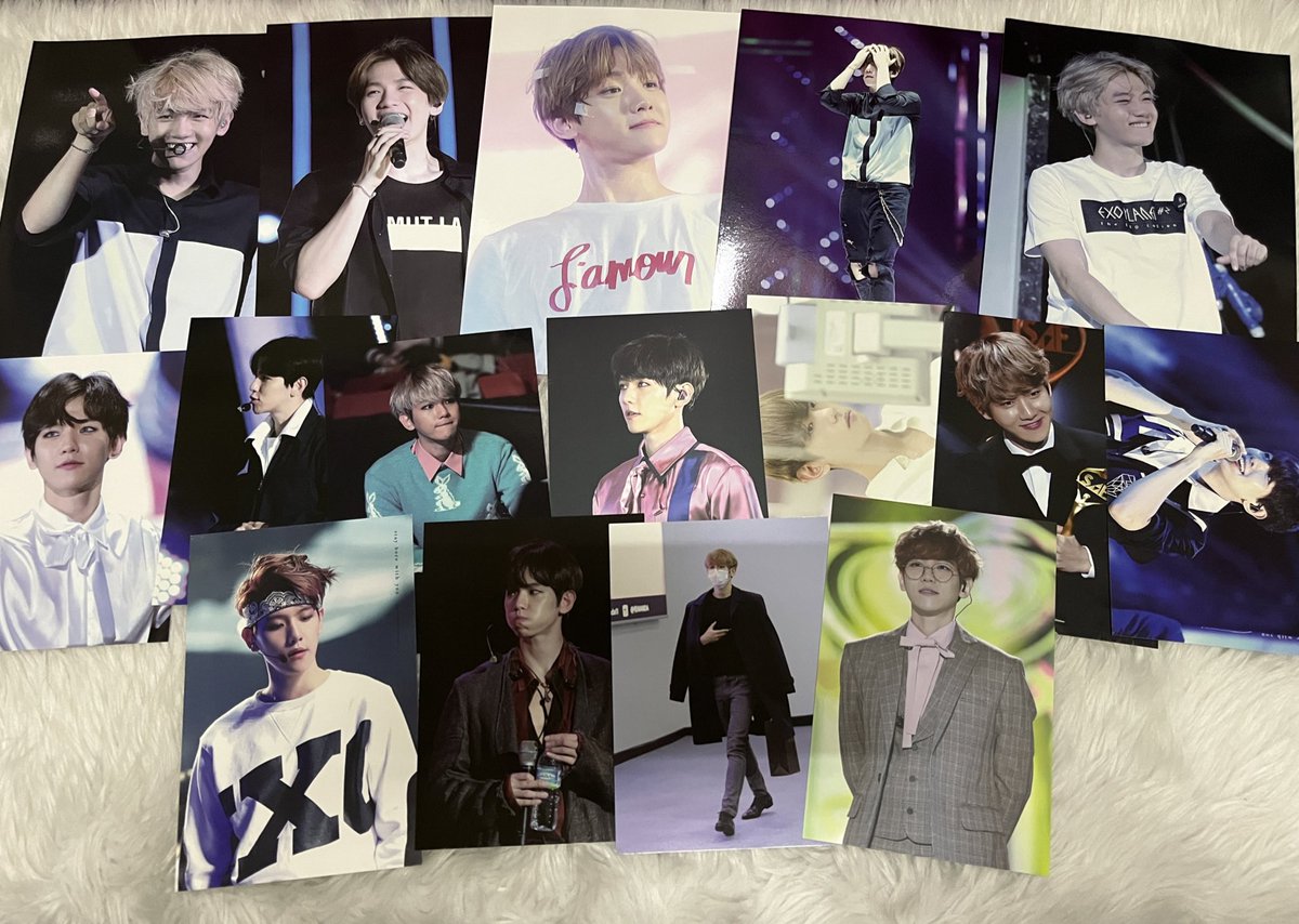 WTS/LFB PH #TVSOnhand Clearance Sale EXO Baekhyun Random Fansite Merch - Set C Get all for ₱120 + lsf 💸 DOP: 10 days after reservation 📦 Can ship w/ other onhands ❌ No cancellation Reply/DM Mine to reserve ~